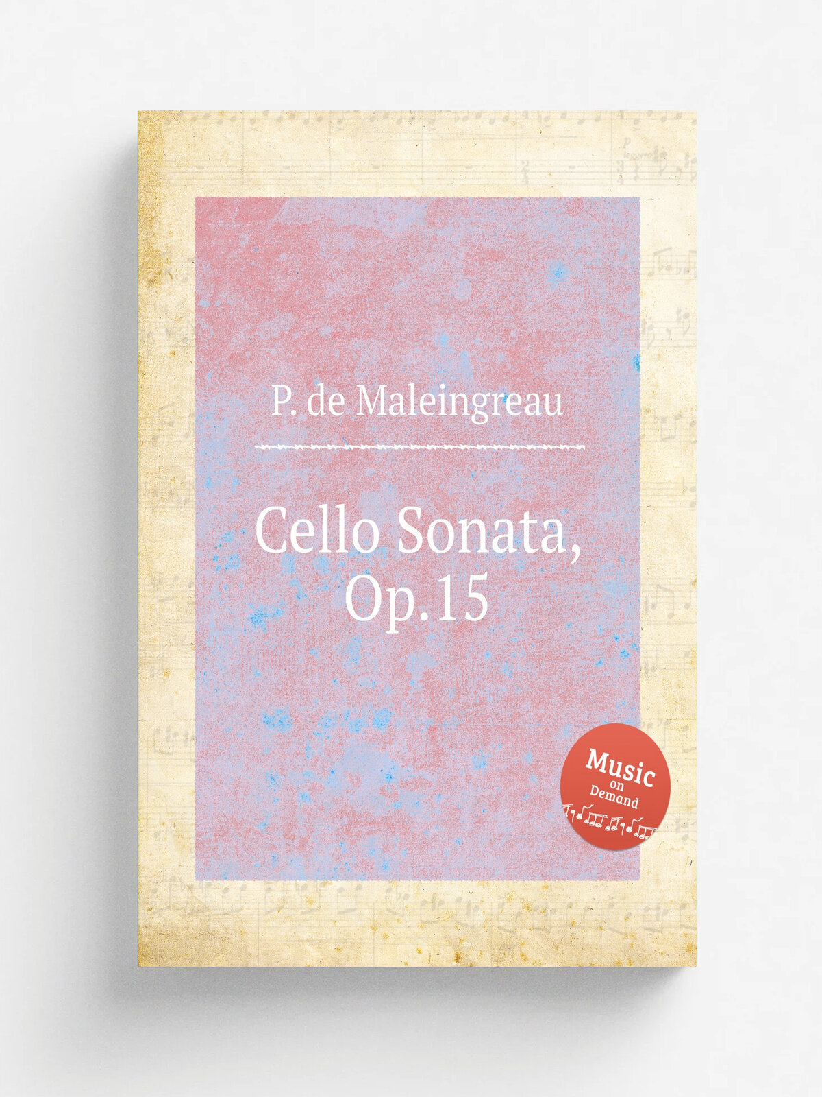 Cello Sonata, Op.15 | P. de Maleingreau | Репринт