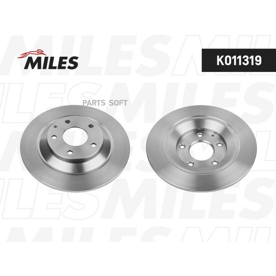 Диск тормозной Mazda CX-5 задний Miles MILES K011319 | цена за 1 шт