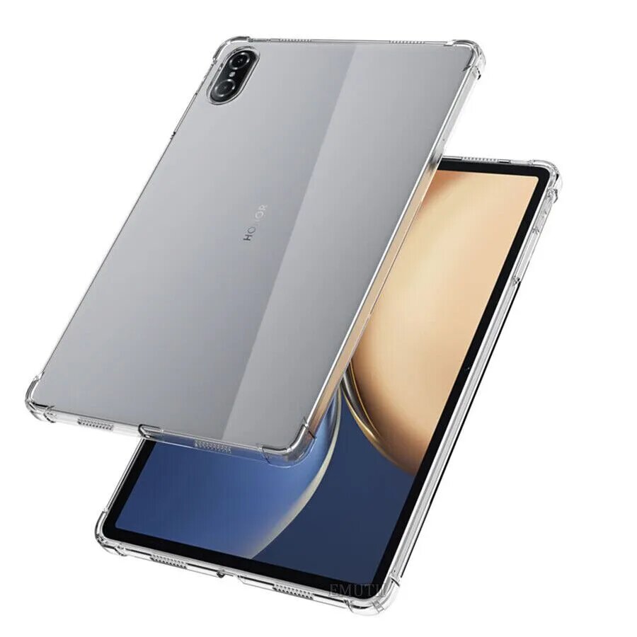 Силиконовый гель Противоударный чехол для huawei matepad Air 11.5 2023 HONOR Pad X8 X9 SE 10.4 Matepad 11 2023 T10 T10S Прозрачная мягкая защитная задняя крышка из ТПУ Ruggerd