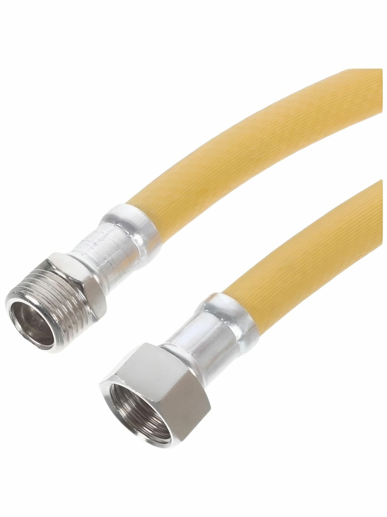 Гибкая подводка для газа ПВХ шланг, 1/2"вр х 1/2"нр 1,8 м Zip-flex