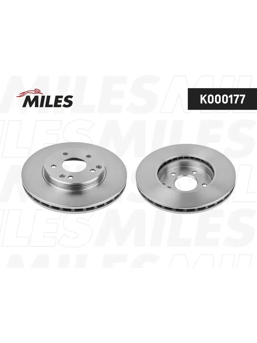 Диск тормозной для а/м: W202, W203, W210 передн, 2 шт, арт. K000177