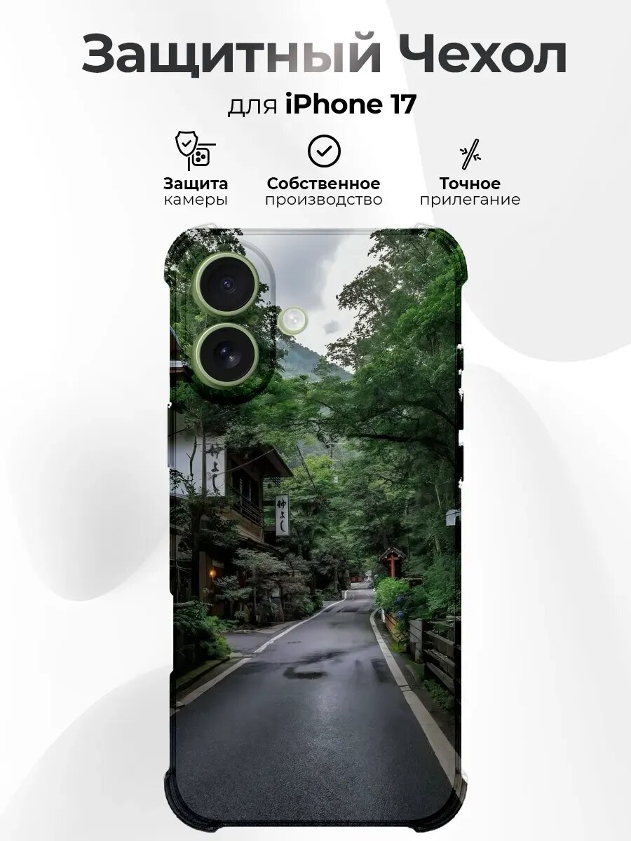 Чехол на IPHONE 17 с принтом Киото
