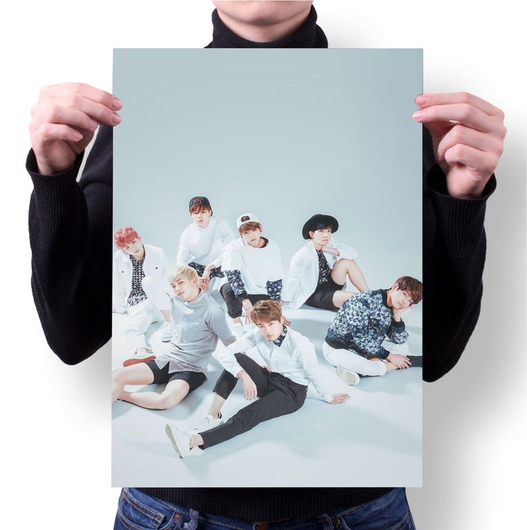 Плакат BTS, БТС №14, А4