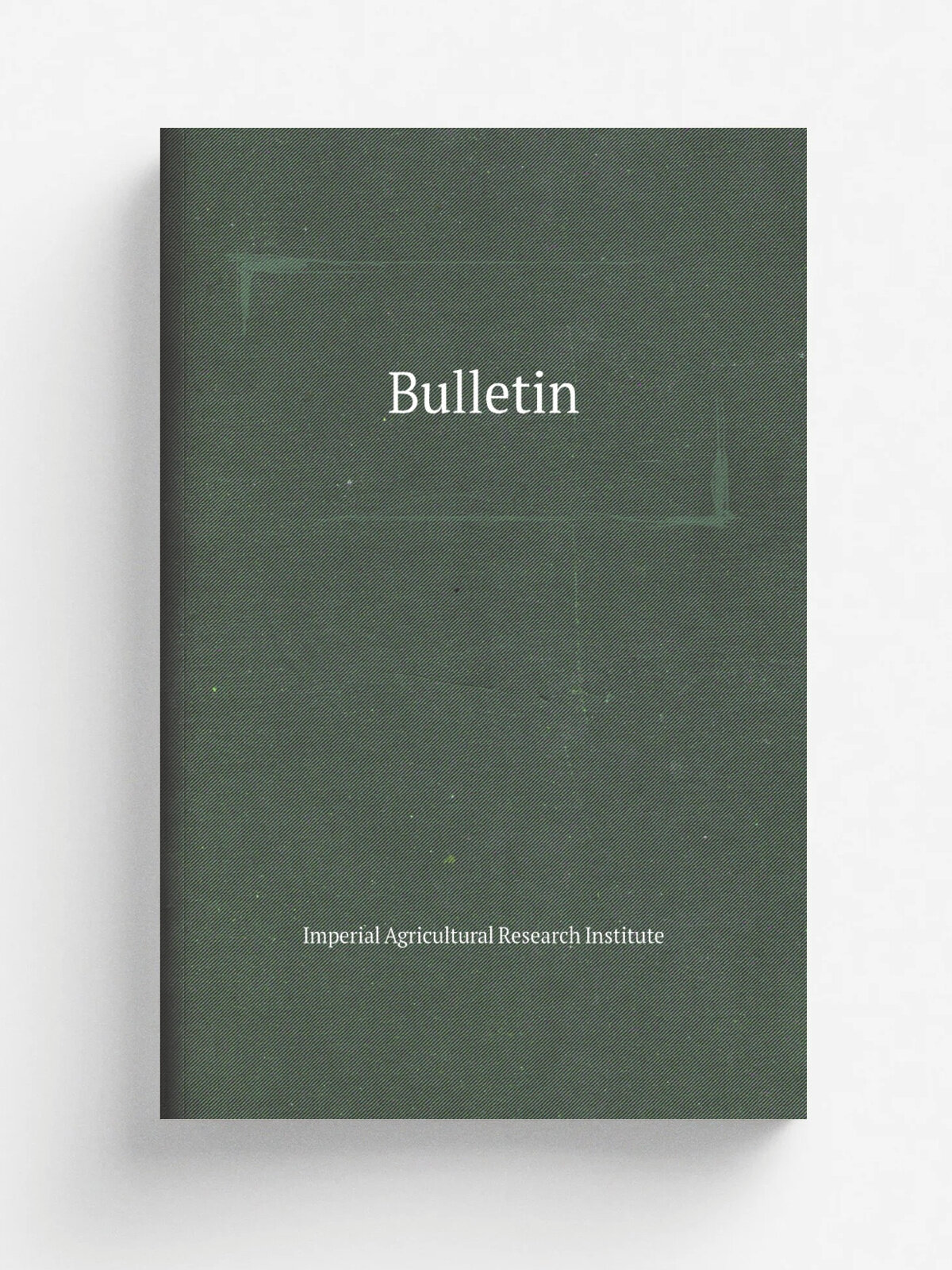 Bulletin | Imperial Agricultural Research Institute | Репринт