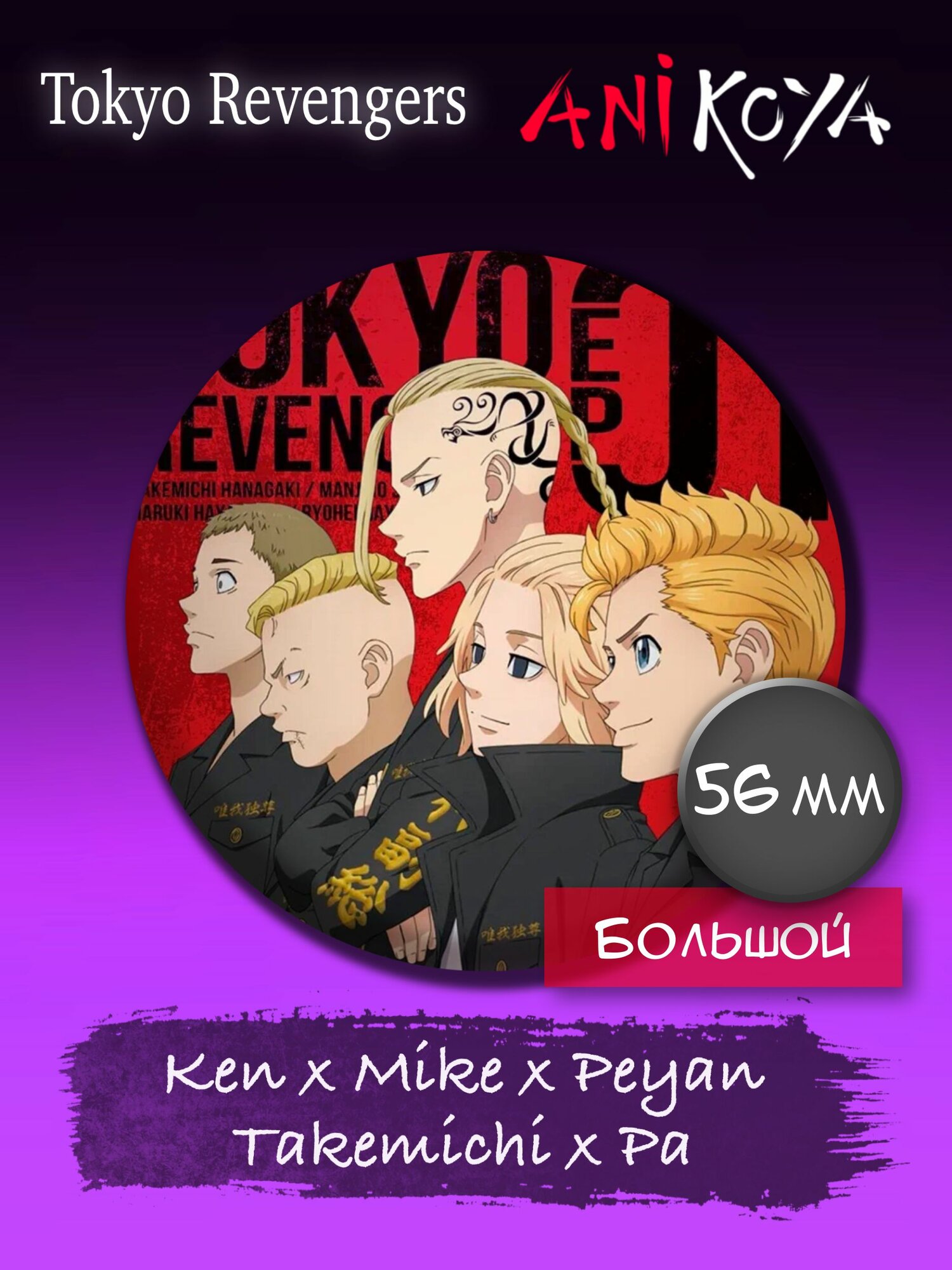 Набор значков AniKoya