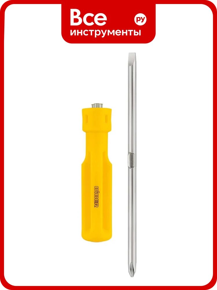 Отвертка 2 в 1 75мм Biber 85557 тов-154552