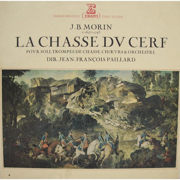 Винтажная виниловая пластинка MORIN - LA CHASSE DU CERF (JEAN-FRANCOIS PAILLARD)