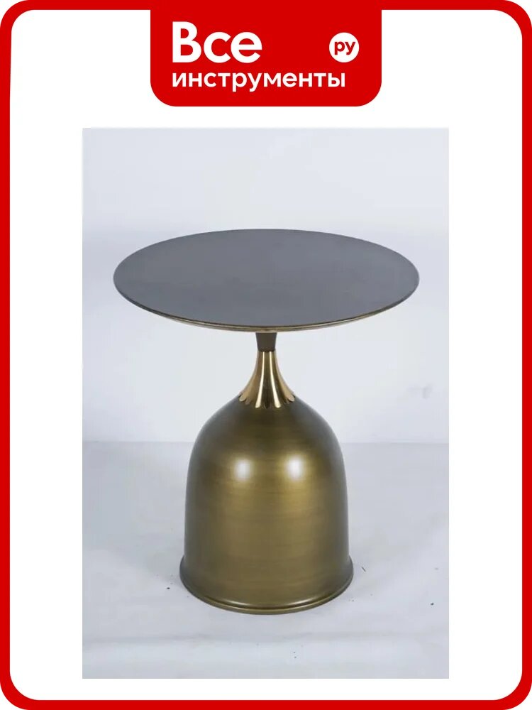 Кофейный столик BRADEX Stupa диаметр 40x54 см, латунь, металл FR 1033