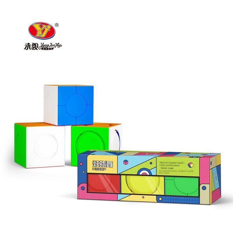 YJ Tianyuan 2x2 Набор кубиков (1,2,3) для детей Образовательная игрушка
