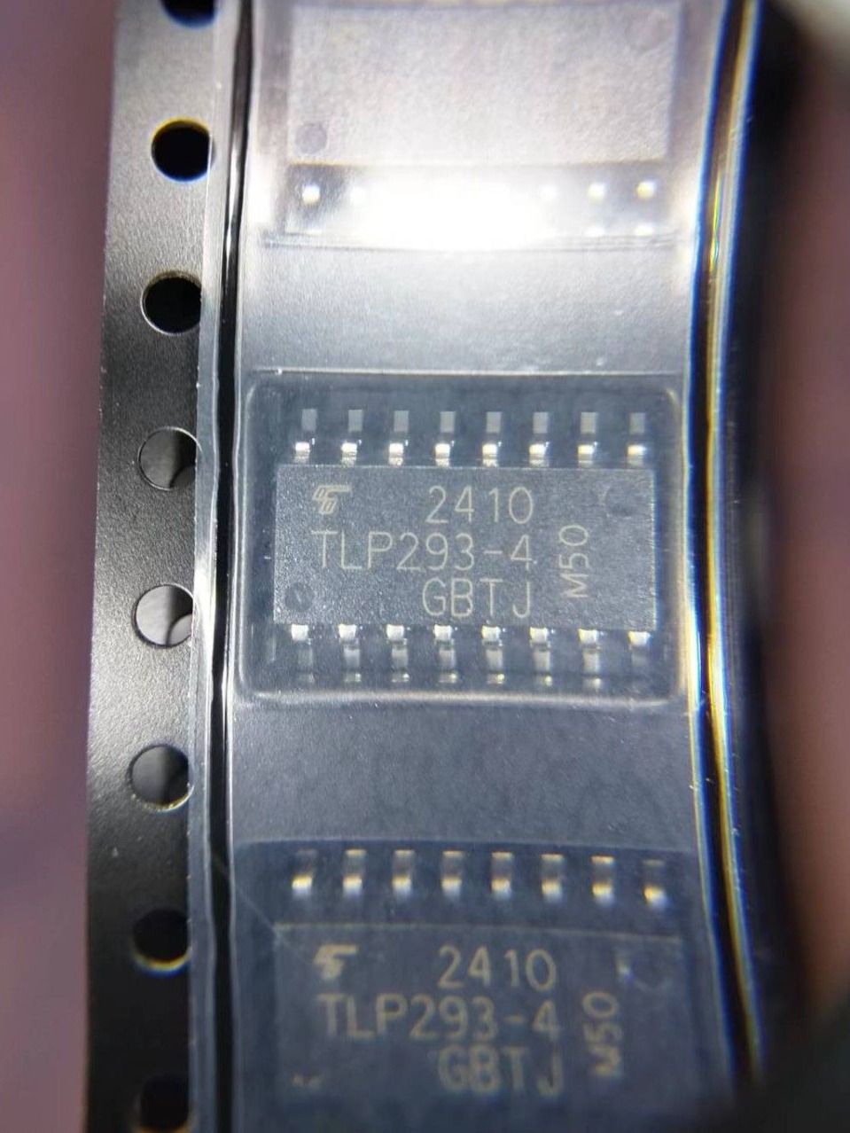 30 шт TLP293-4(GB-TP, E SOP-16, Hадписи код: TLP293-4 GB**, Оптрон с логическим выходом, Оборудование запчасти