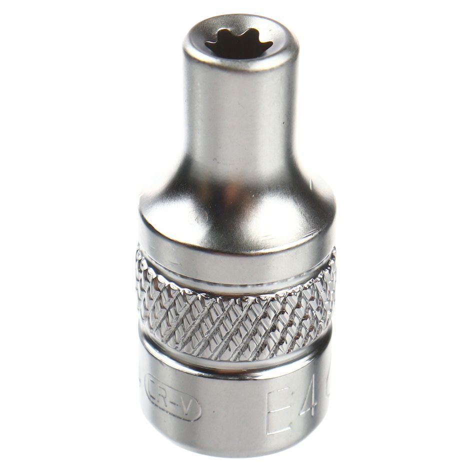 Головка торцевая Е4 1/4" TORX, Cr-V