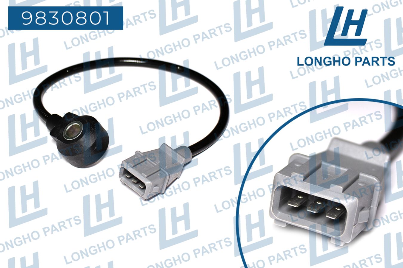 Датчик детонации двигателя daewoo nexia, espero, lanos 96253545 (LONGHO 9830801)