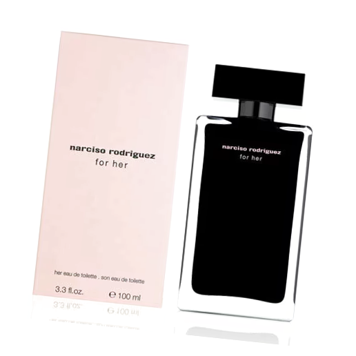 Женская туалетная вода Narciso Rodriguez For Her черная 100 мл / Нарциссо Родригез Фор Хе