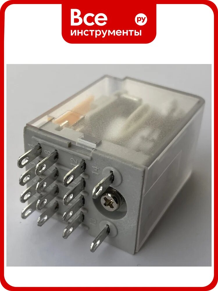 Промежуточное реле на 4 контакта ANDELI LY4 4P 5A 24V (LSD4AFT) ADL09-286
