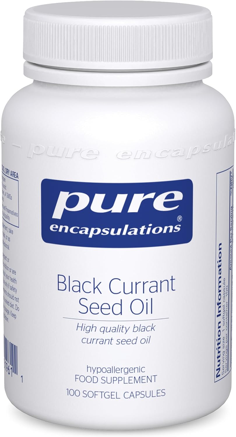 Масло черной смородины с витамином E от Pure Encapsulations поддержка клеток