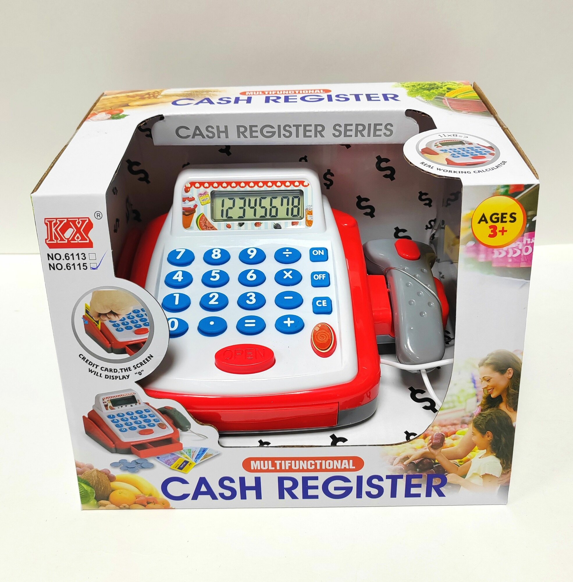 Игрушка Касса (магазин) свет, звук