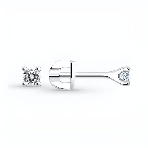 фото Серьги яхонт, серебро, 925 проба, фианит