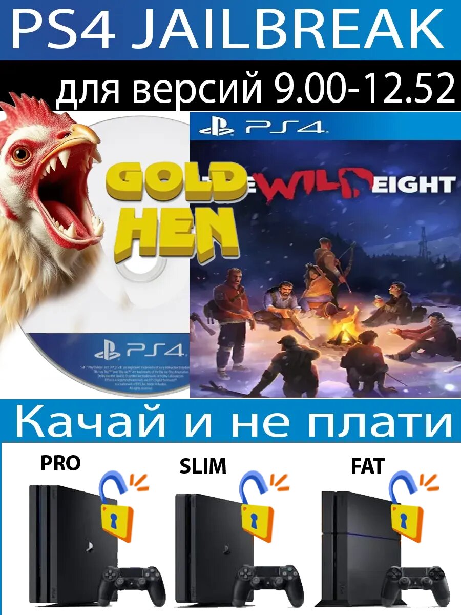 The Wild Eight диск PS4 JB
