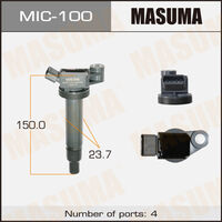 Катушка Зажигания Toyota 1Mzfe (Masuma MIC-100)