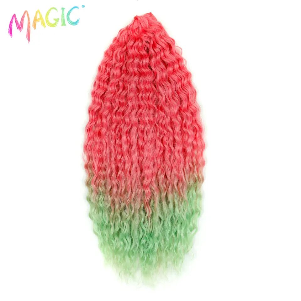 Синтетические косы MAGIC Ariel Curl, цвет Q2TPK30-B. GN4