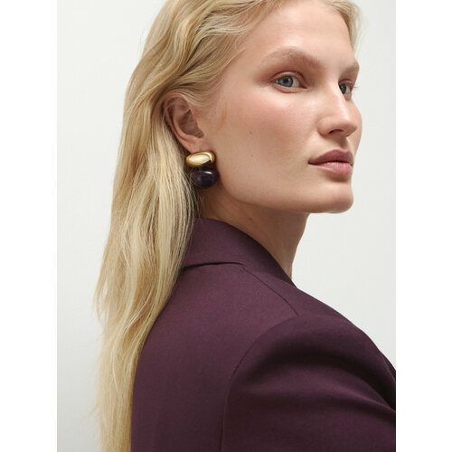 фото Серьги zarina, фиолетовый