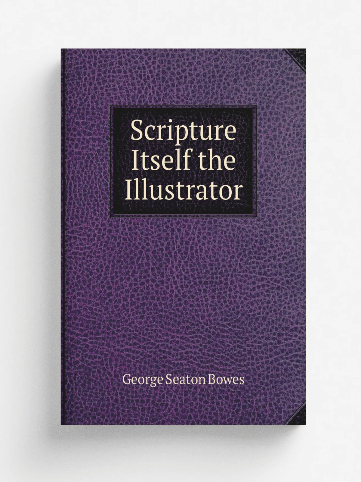 Scripture Itself the Illustrator | George Seaton Bowes | Репринт