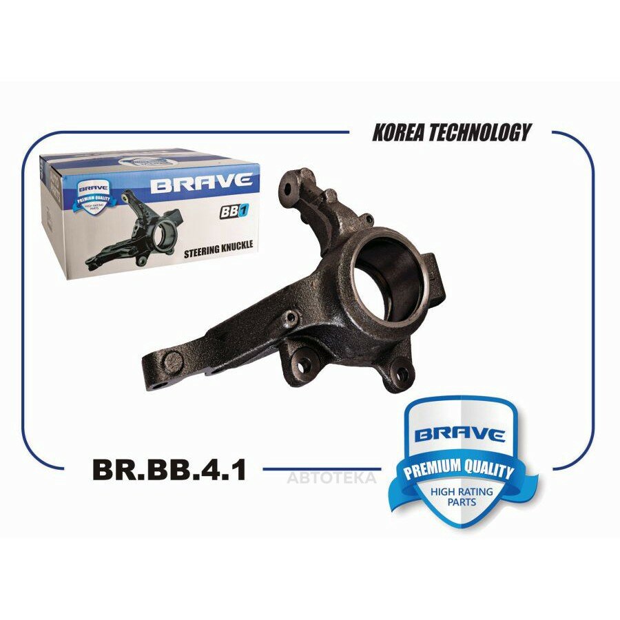 Кулак поворотный передний левый BR. BB.4.1 8200898654 LADA Largus Renault Logan BRAVE BRBB41