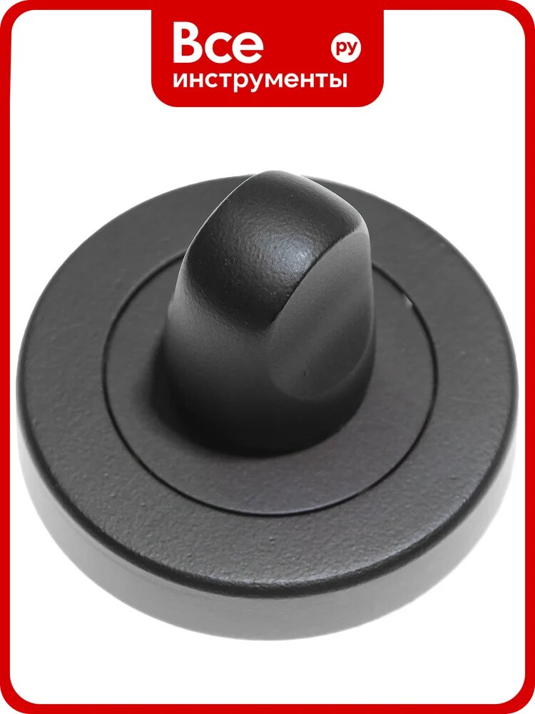 Поворотная кнопка Doorlock dl m08/y black matt черная матовая, a=35-42 мм, шток 5/8 мм 73780
