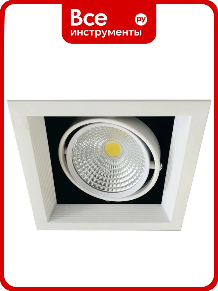 Встраиваемый карданный светильник IMEX LED 1х20W, WH IL.0006.2115