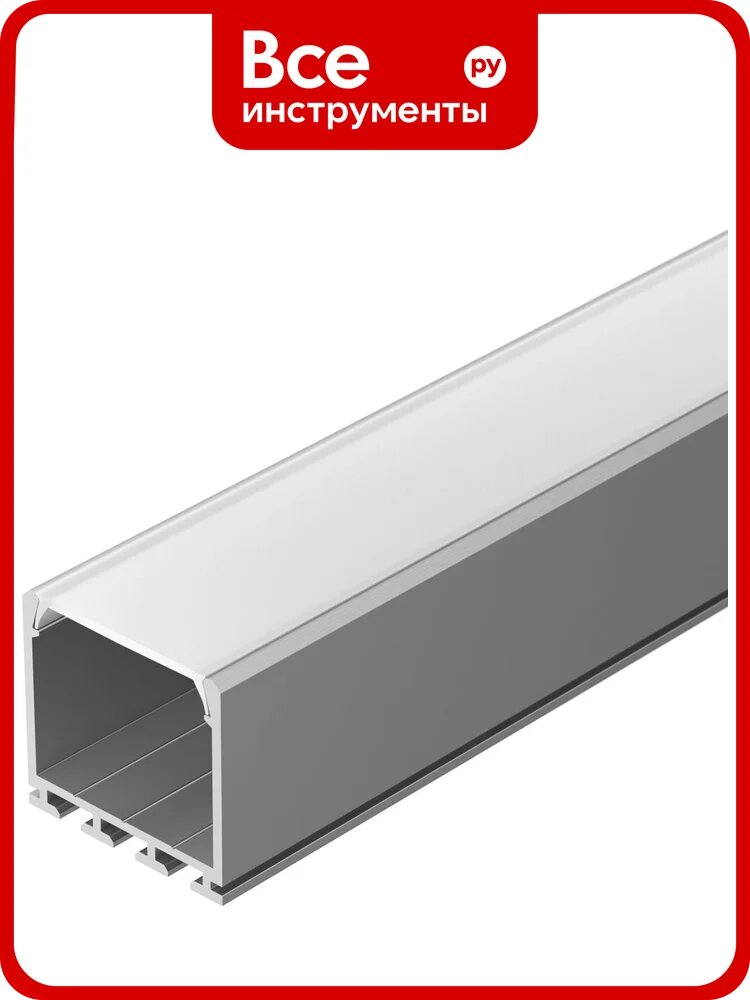 Профиль Arlight PLS-LOCK-H25-2000 ANOD 2 м 0 16386 016386