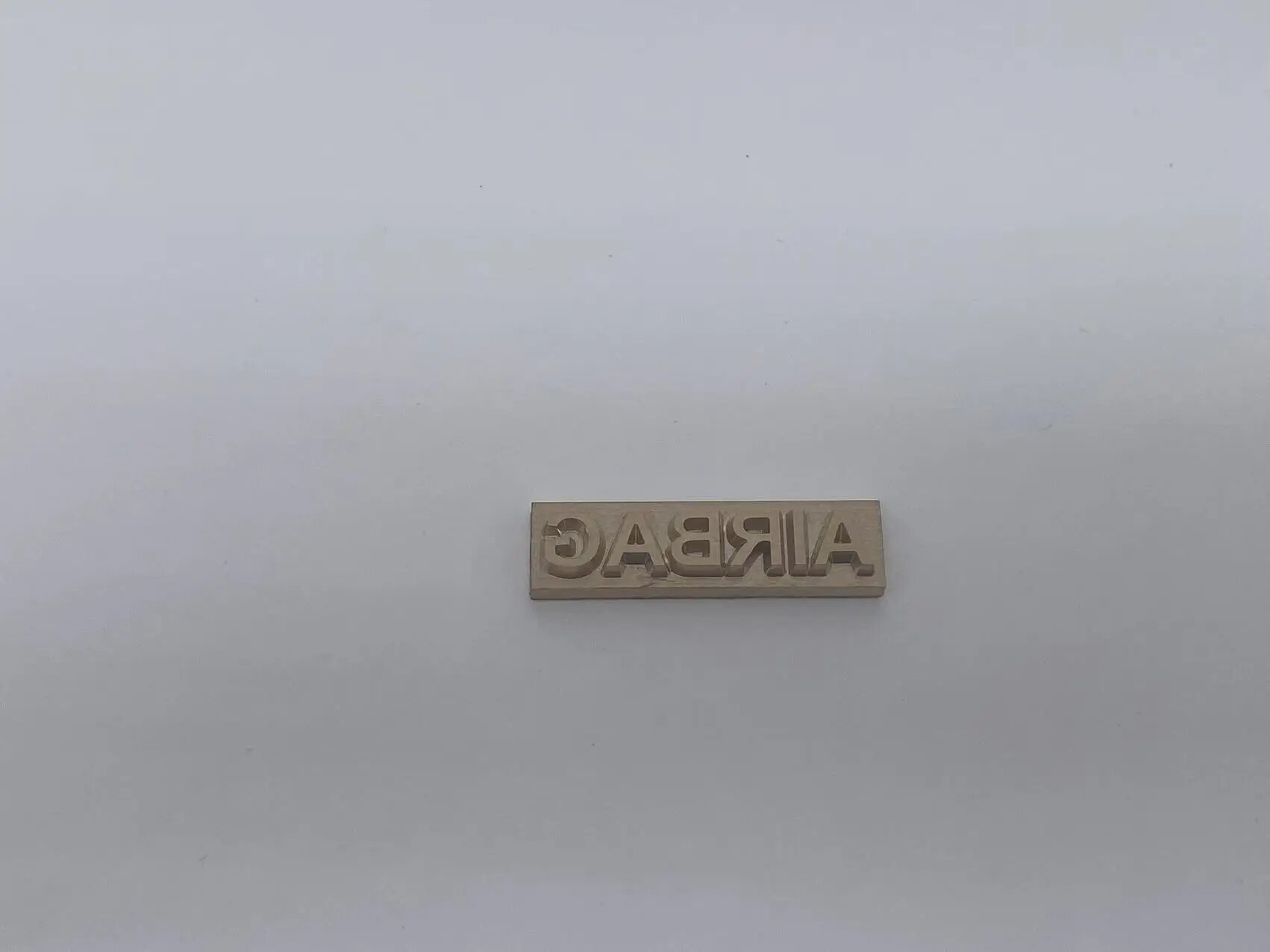 Индивидуальные D45-D54 SRS подушка безопасности приборная панель латунная форма D53 - 35X6.5mm
