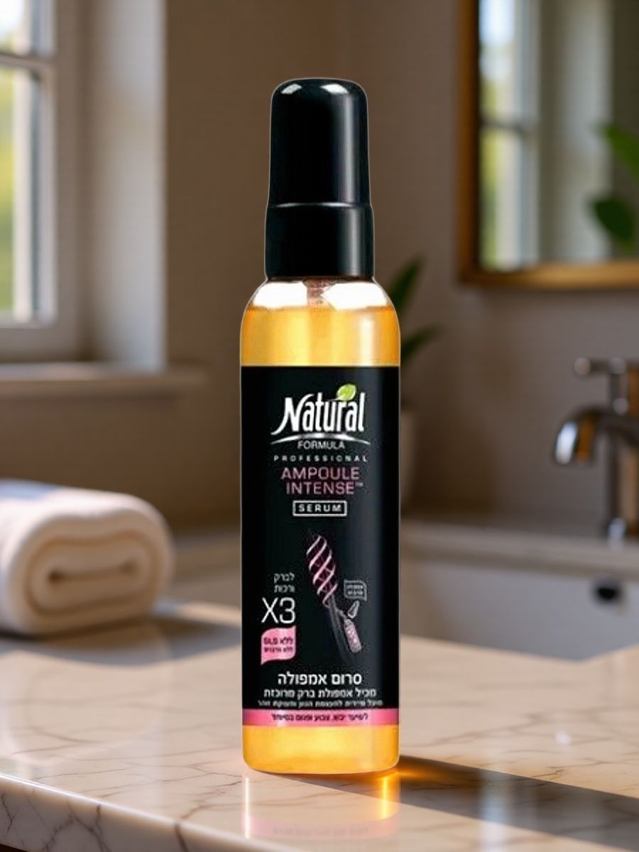 NATURAL FORMULA Интенсивный серум для волос с микрокапсулами 145 мл