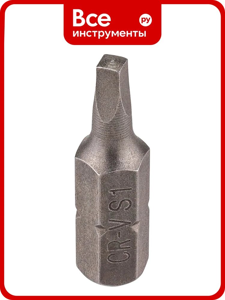 Бита-квадрат Rockforce 1/4х25ммL (S1) RF-124R251(65192)