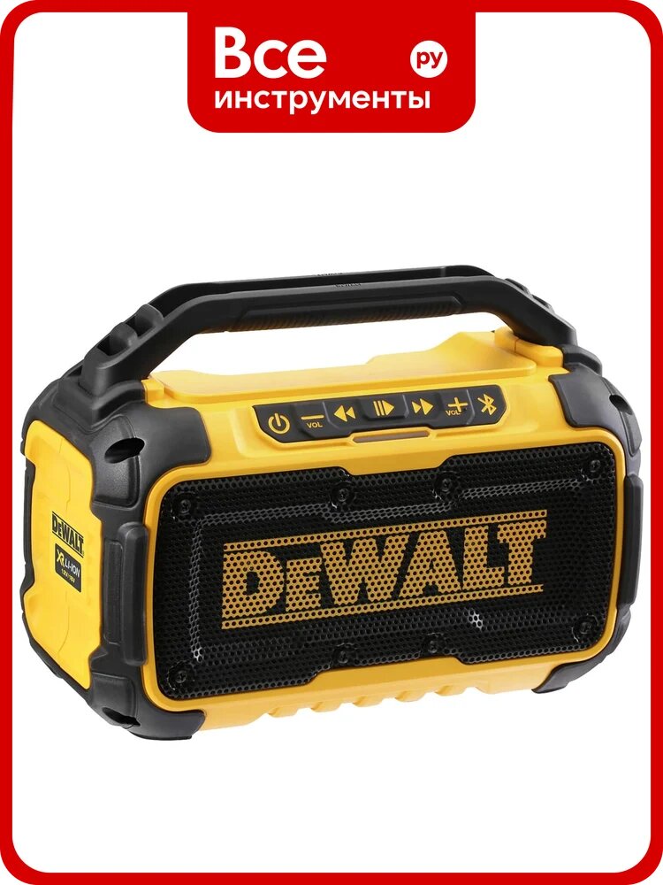Портативная аккумуляторная аудиосистема Dewalt 18 В, 20 Вт, без АКБ и ЗУ, DCR011 DCR011-XJ