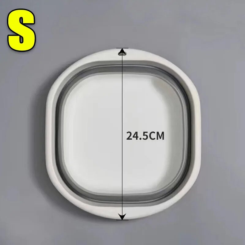 Складная силиконовая чаша для педикюра S-1pc