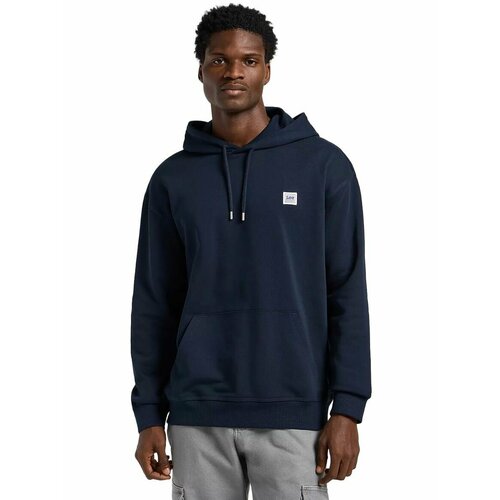 фото Толстовка lee men ww hoodie, размер m, , синий