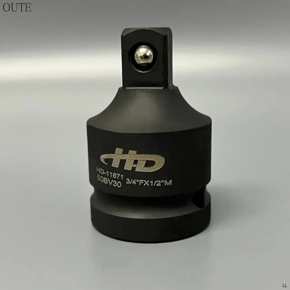 Головка-переходник ударная 3/4"(F)-1/2"(M), CrV (Насаживается 3/4", потом уже используется как 1/2")