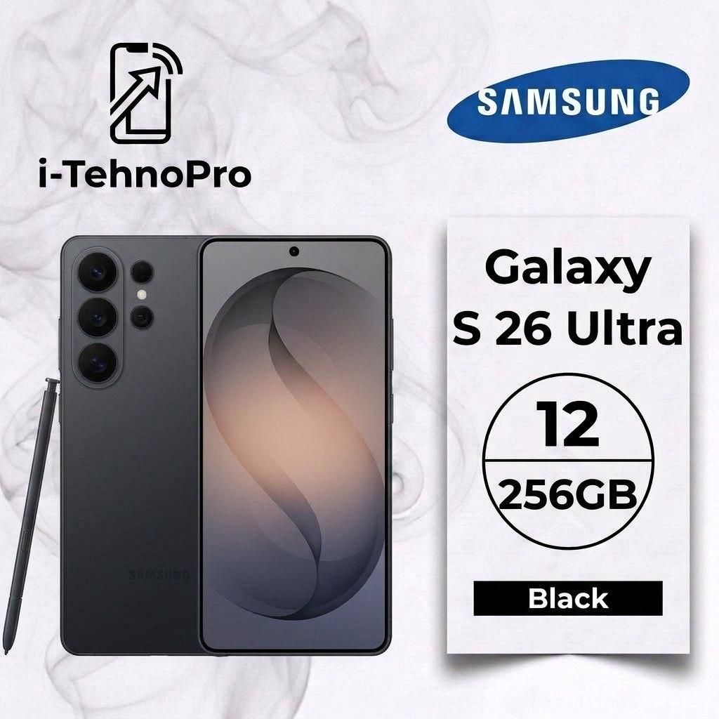 Смартфон Samsung Смартфон Samsung Galaxy S26 Ultra 12/256GB Black