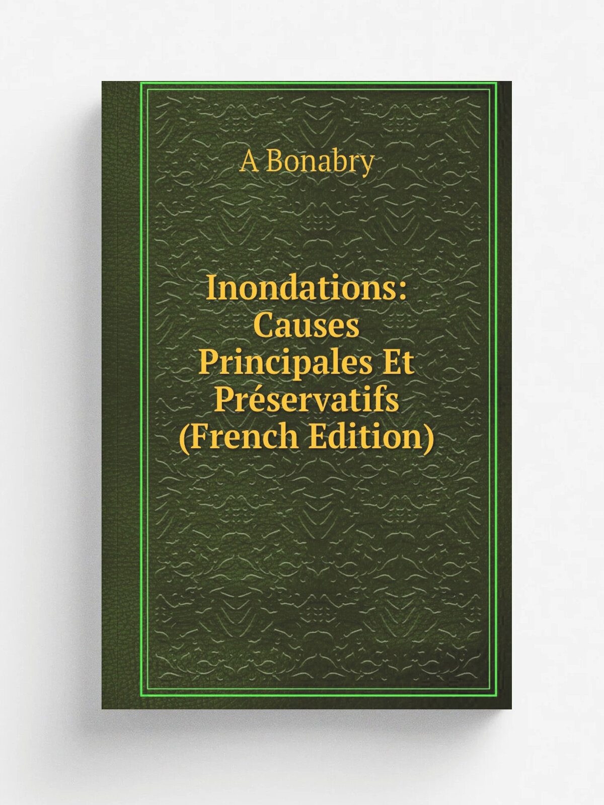 Inondations: Causes Principales Et Pr.servatifs (French Edition) | A Bonabry | Репринт