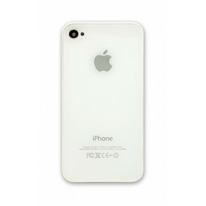 Задняя панель (крышка) iPhone 4 (Белая)