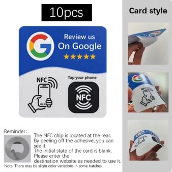Самопрограммируемая NFC-наклейка NFC215 10pcs
