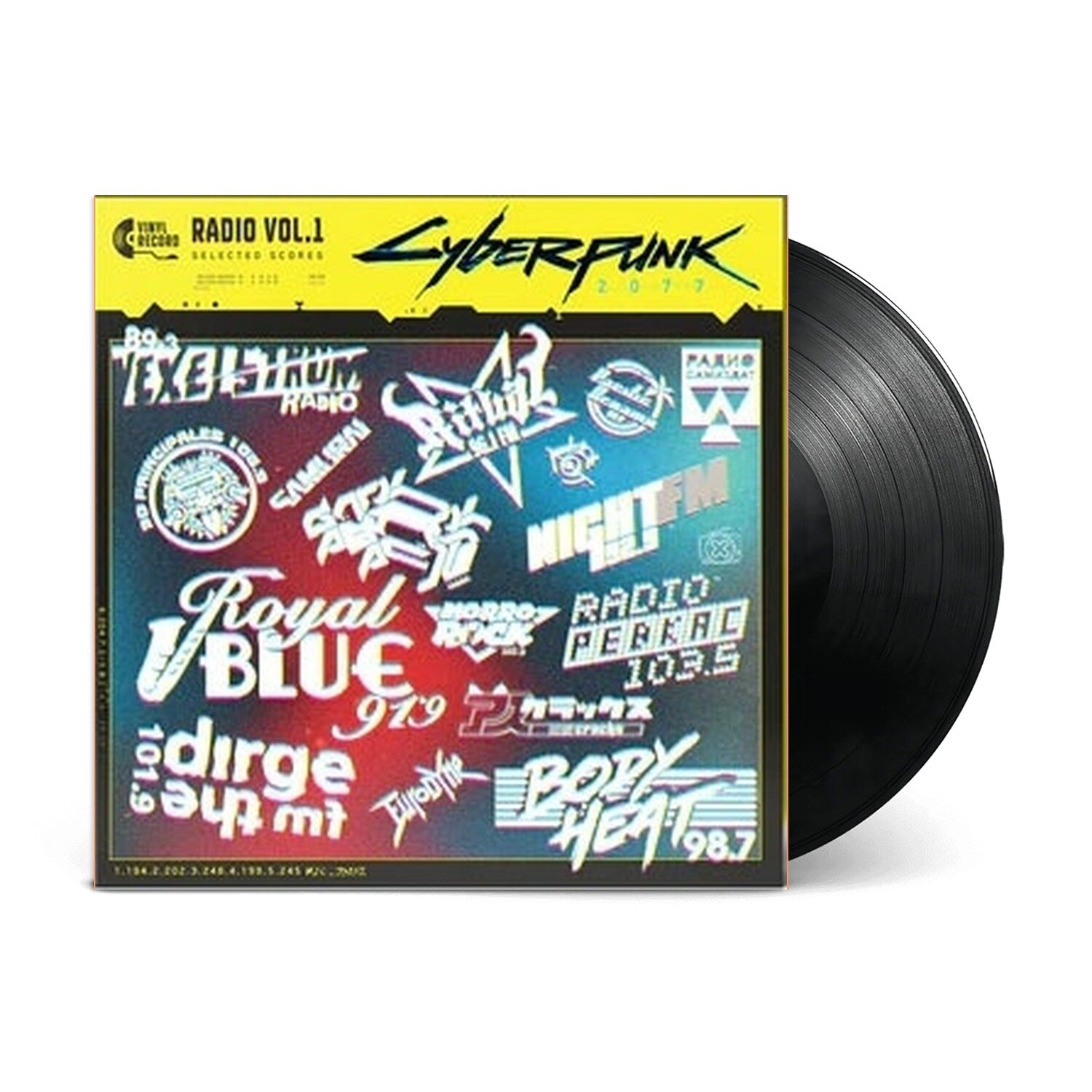 Виниловая пластинка Cyberpunk 2077 Radio OST Vol. 1 /> Vinyl, LP, Album, Compilation, Yellow