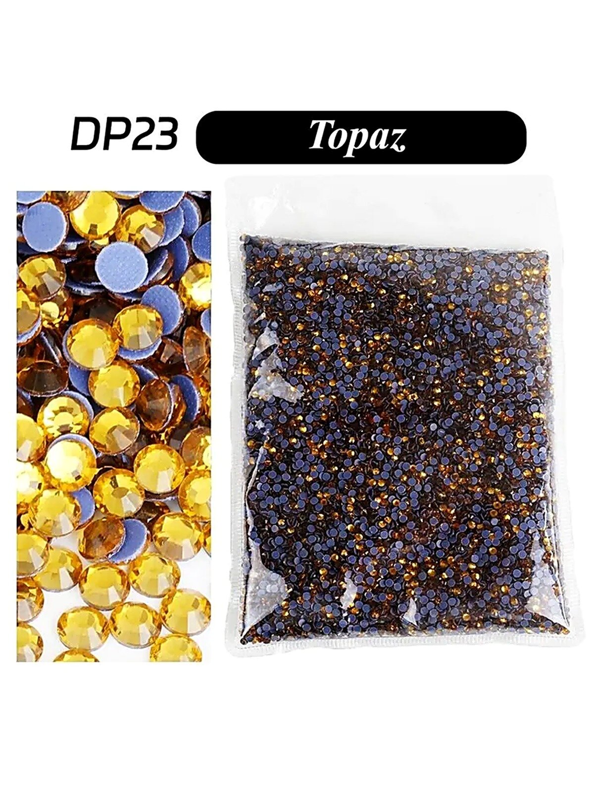 Topaz 14400 штук SS6 крупной упаковки оптом высококачественные DMC горячие стразы для одежды, сумок, обуви, чехлов для телефонов, аксессуаров и украшений