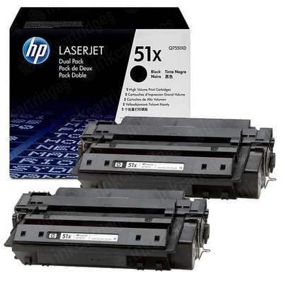 Тонер-картридж HP Q7551XD, чёрный для HP LaserJet P3003dn/ P3003x/ P3004/ P3004d/ P3004n/ P3005/ P3005d/ P3005dn/ P3005n