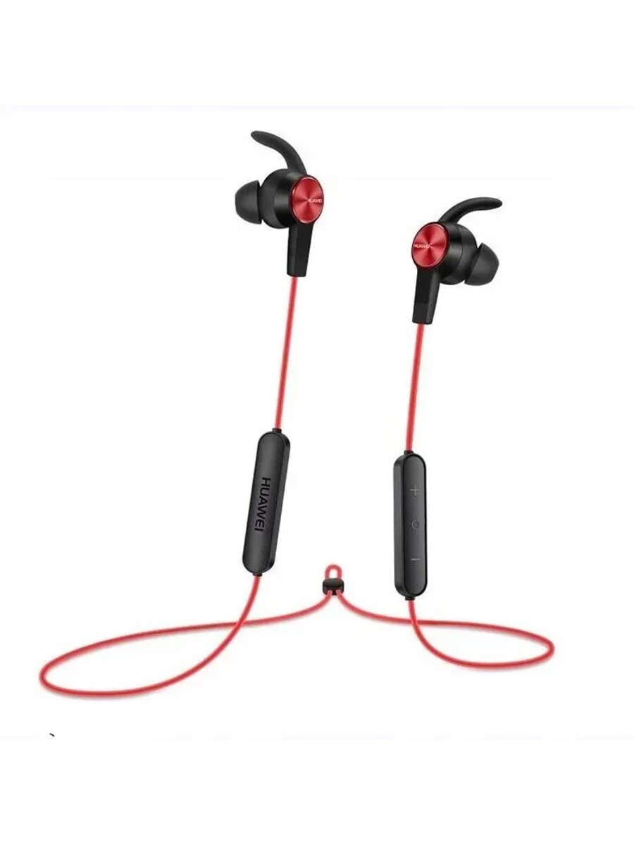 Наушники беспроводные AM61 с микрофоном, красные, внутриканальные, Bluetooth 4.1