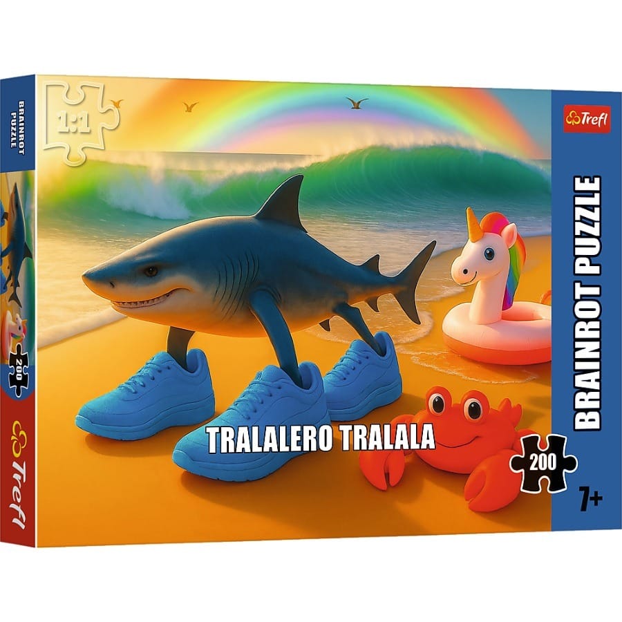 Пазл Trefl BrainRots Tralalero Tralala, 200 элементов, для детей