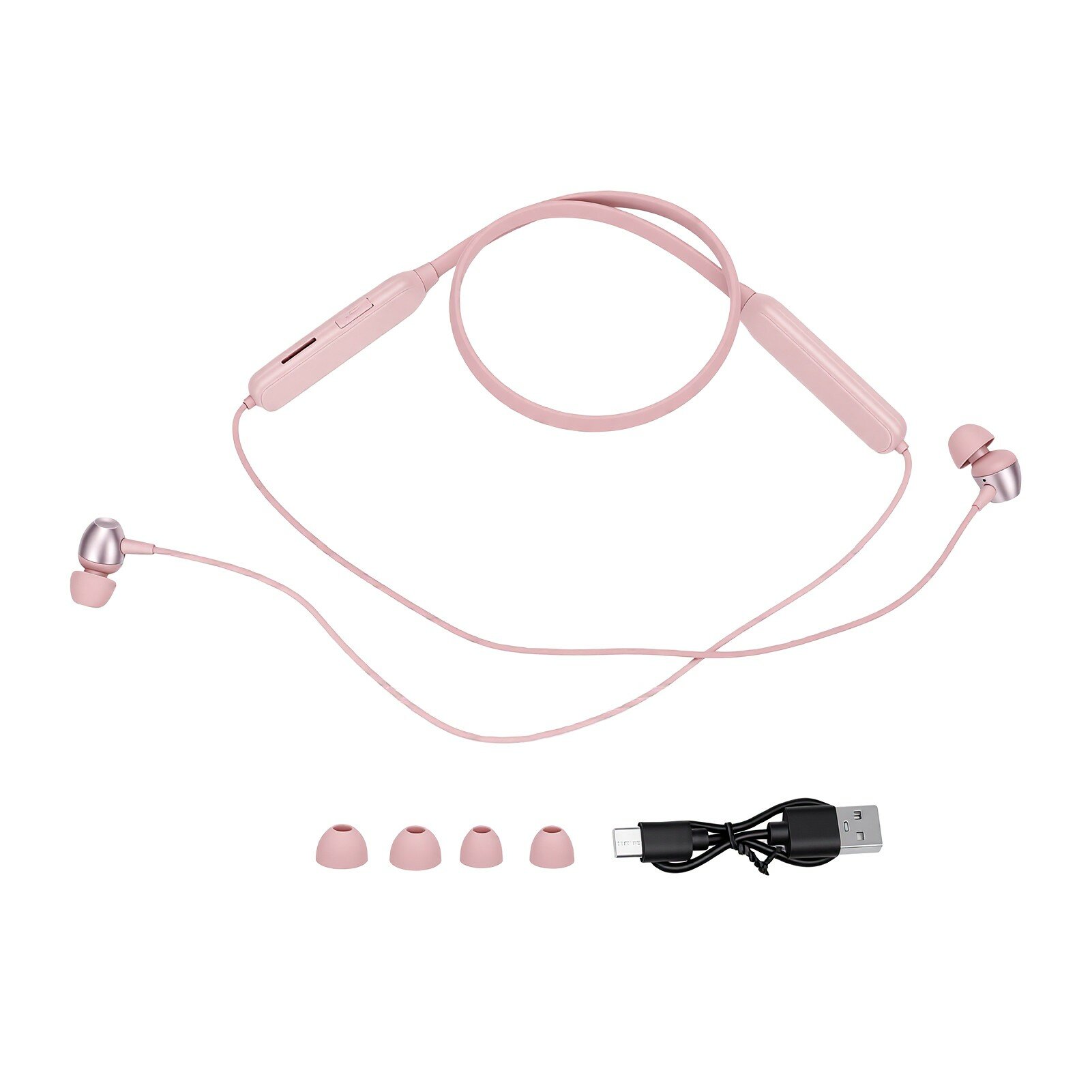 Наушники Neckband, Bluetooth 5.1, 18 часов работы, защищенные от пота, для спорта и тренировок