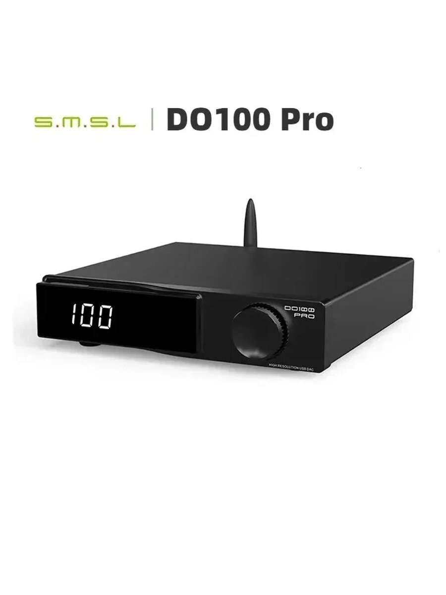 SMSL DO100 Pro MQA ЦАП Двойной ES9039Q2M Bluetooth 5.1 DSD512 OPA1612 HDMI ARC Цифровой для PS5