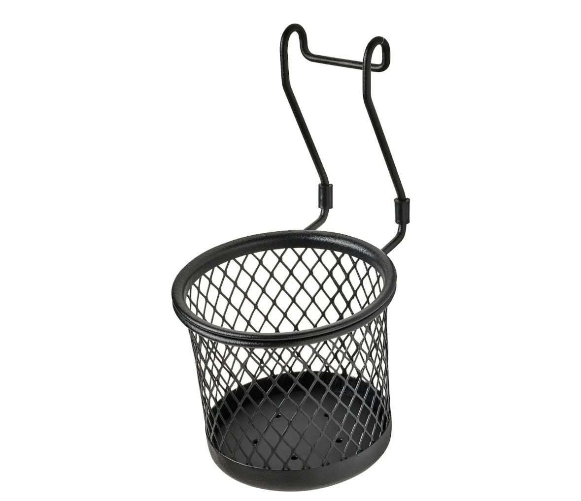 IKEA Рейлинг для кухни, ванной 16 см х 14 см х 12 см 1 предм. сталь черный матовый-