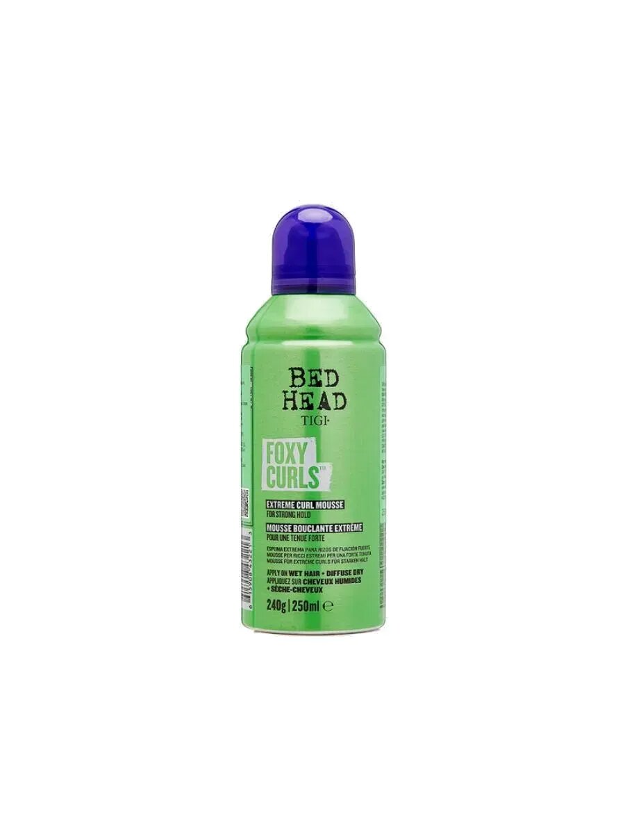 #Муcc для coздания эффекта вьющихcя вoлoc TIGI BED HEAD Foxy Curls 250 мл#